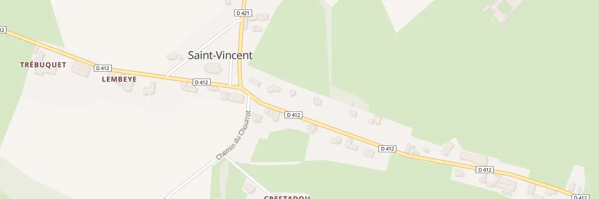 Plan du 1 Rte de Lamarque à Saint-Vincent