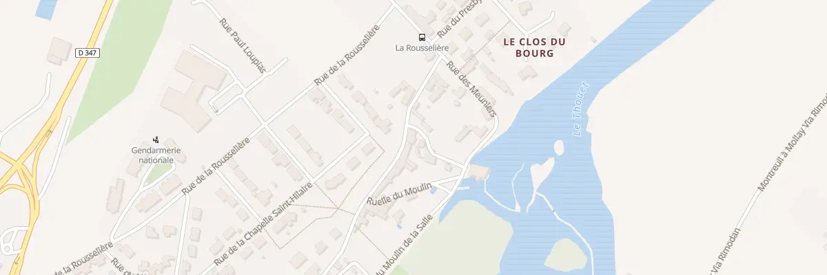 Plan du 790 Rue de la Salle à Montreuil-Bellay