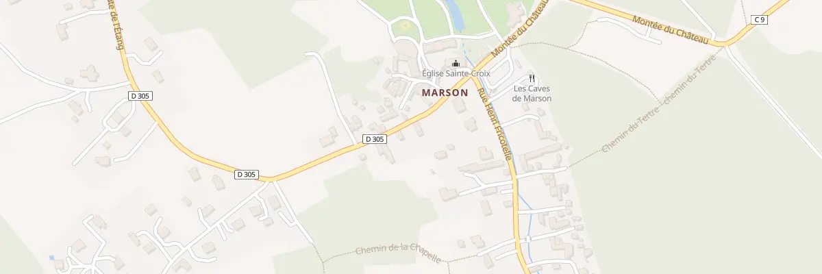 Plan du 5 Rte de l’Etang à Rou-Marson