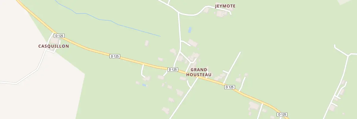 Plan du 25 Che du Meysouet à Lados