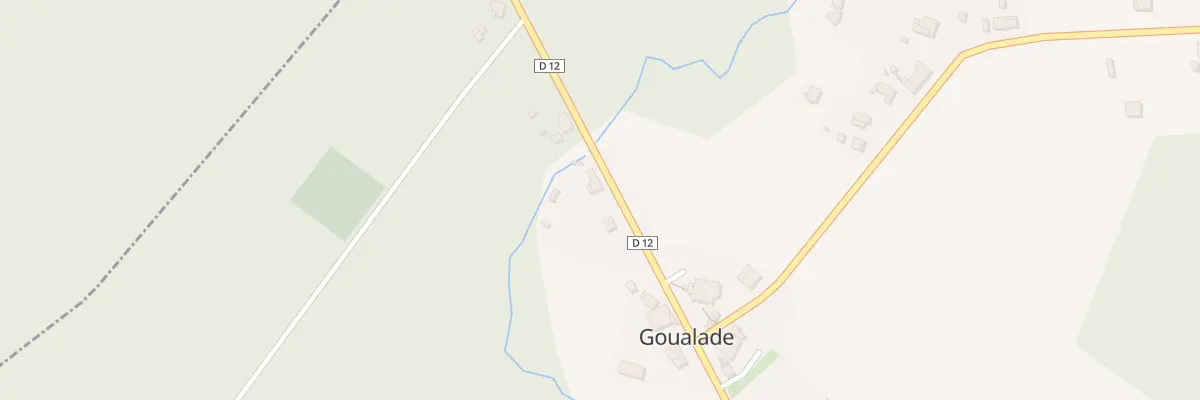 Plan du 6 Le Bourg à Goualade