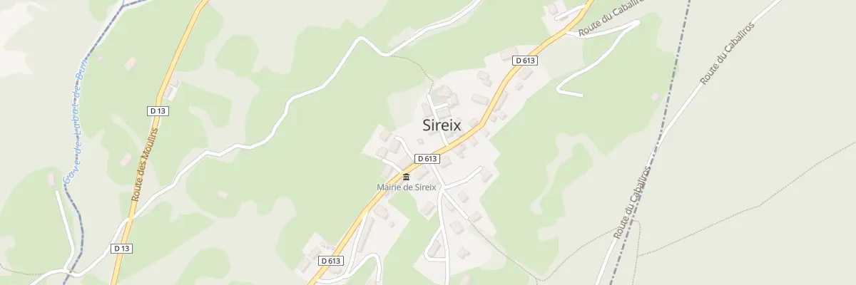 Plan du 5013 Le Village à Sireix