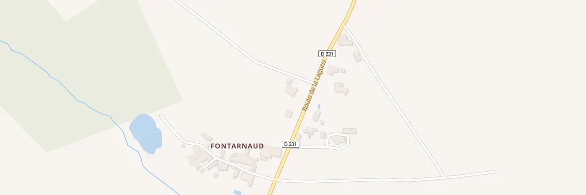 Plan du 119 Fontarnaud à Lugasson