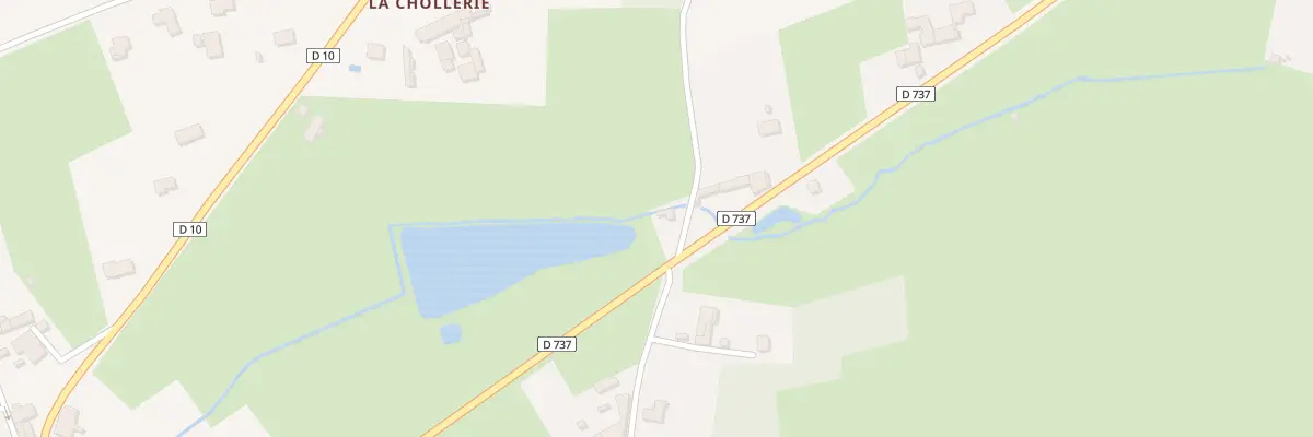 Plan du 5186 La Cholerie à Beaussais-Vitré