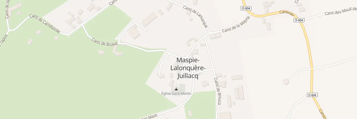 Plan du 1 Cami de Bruset à Maspie-Lalonquère-Juillacq