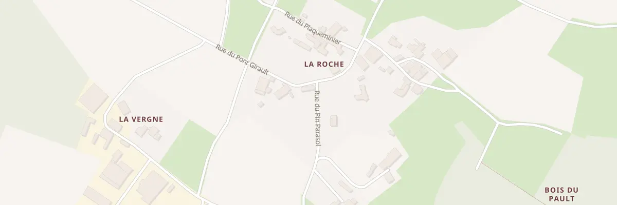 Plan du 2 Rue du Pin Parasol à Melle
