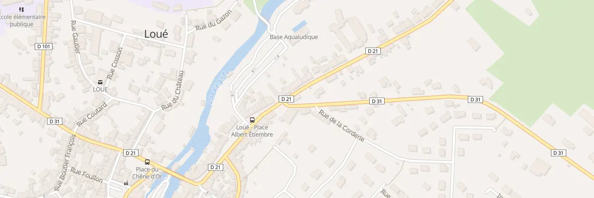 Plan du 1 Rue Remy Lambert à Loué