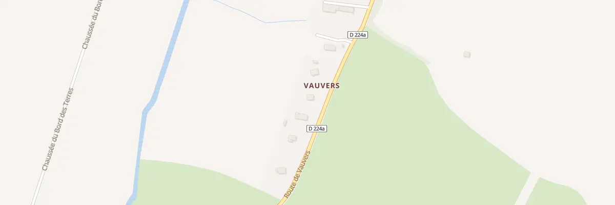 Plan du 951 Rte de Vauvers à Basseneville