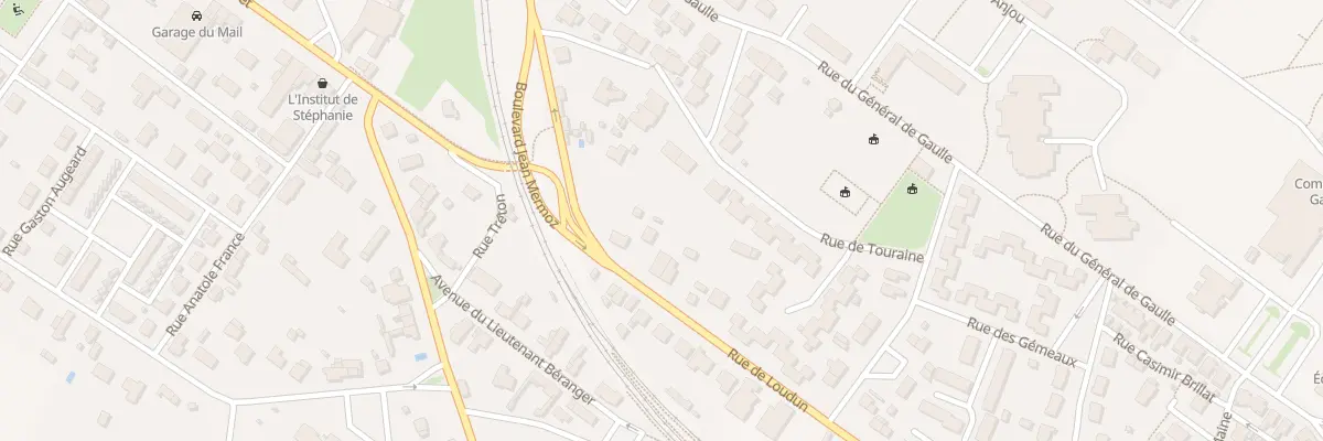 Plan du 91 Rue de Loudun à Montreuil-Bellay