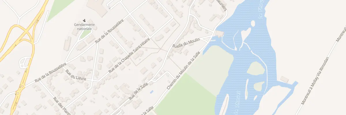 Plan du 674 Rue de la Salle à Montreuil-Bellay