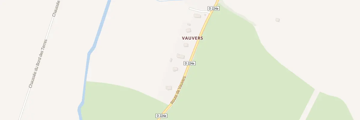 Plan du 895 Rte de Vauvers à Basseneville
