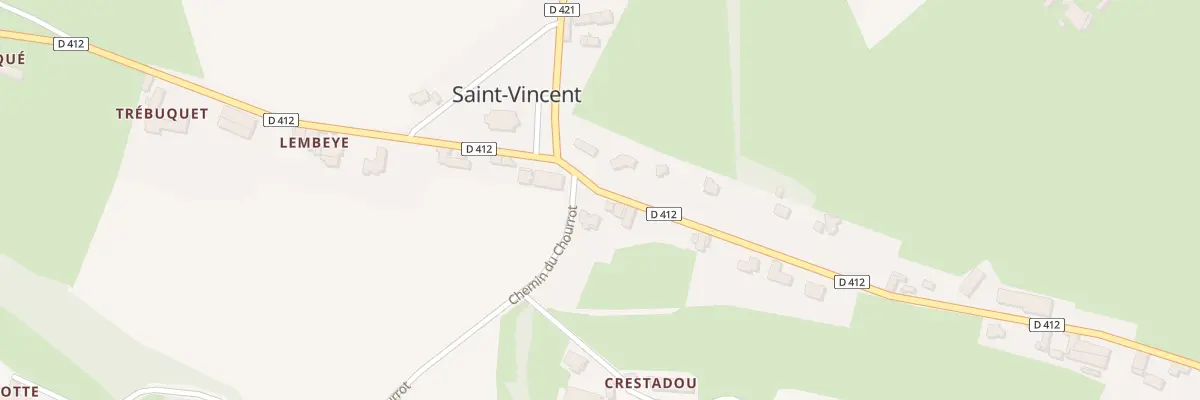 Plan du 2 Rte de Lamarque à Saint-Vincent