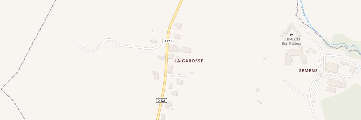 Plan du 5 La Garosse à Saint-Brice