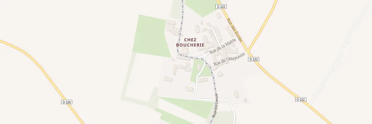 Plan du 7 Rue du Lavoir à Saint-Ouen-la-Thène