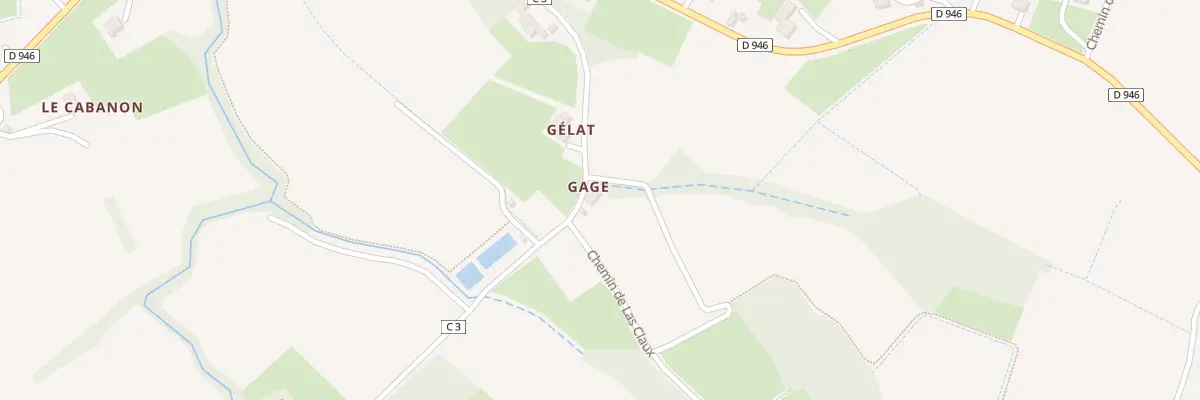 Plan du 267 Rue du Barry à Saint-Mont