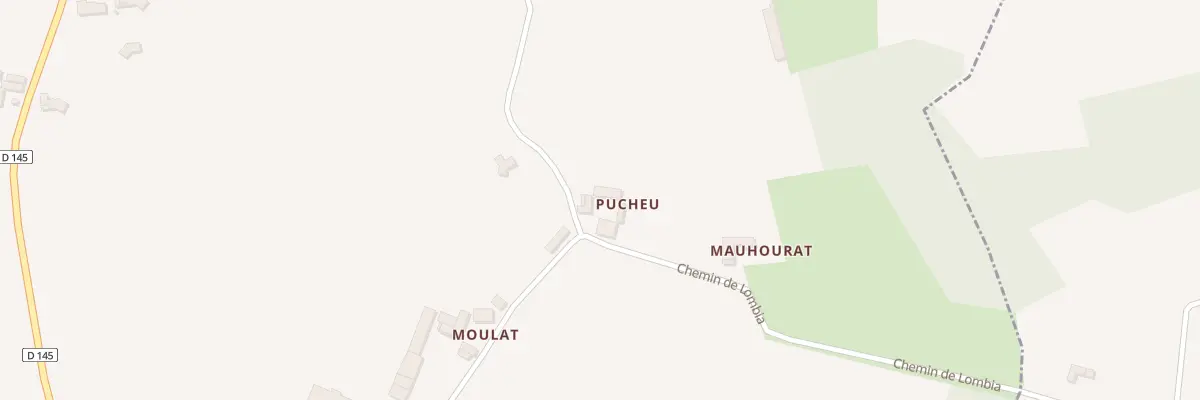 Plan du 9165 Che de Sedzere à Urost