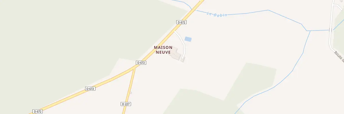Plan du 1 Maison Neuve à Sainte-Foy-la-Longue