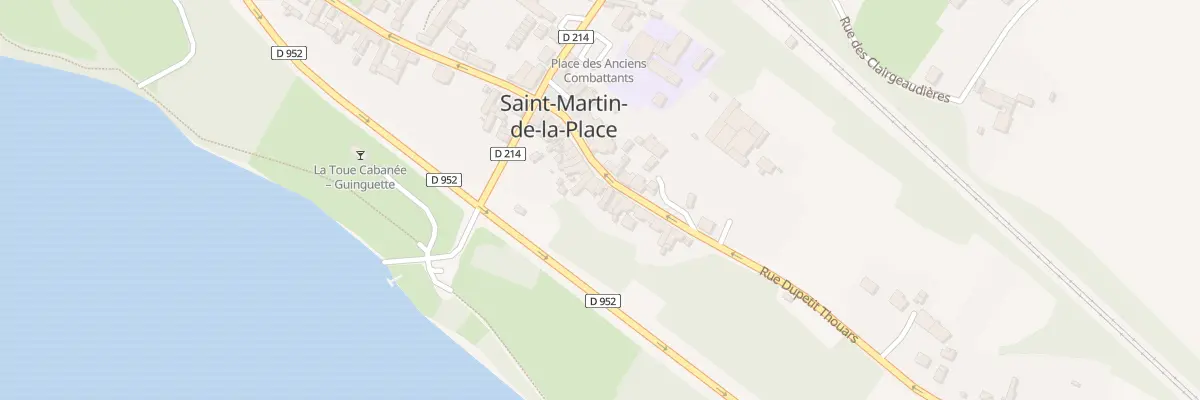 Plan du 18 Rue Dupetit Thouars à Gennes-Val-de-Loire
