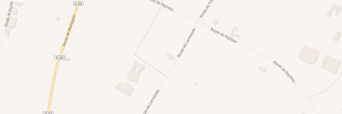 Plan du 198 Larmande à Saint-Émilion