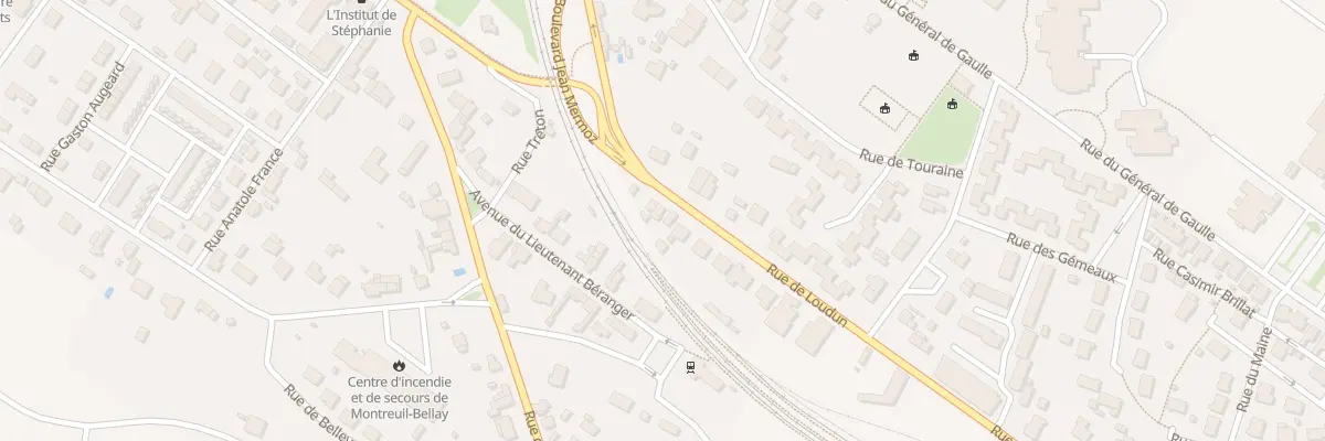Plan du 94 Rue de Loudun à Montreuil-Bellay