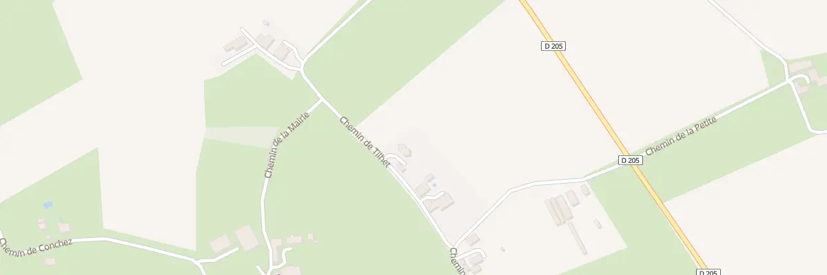 Plan du 10 Che de Tilhet à Mont-Disse