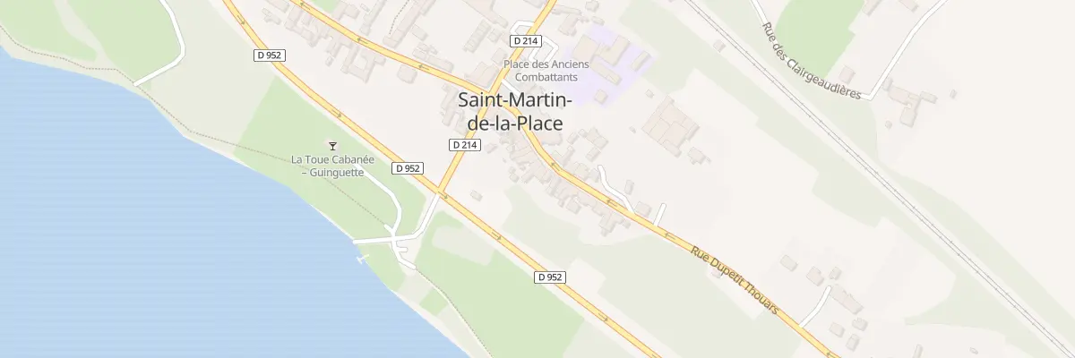 Plan du 16 Rue Dupetit Thouars à Gennes-Val-de-Loire