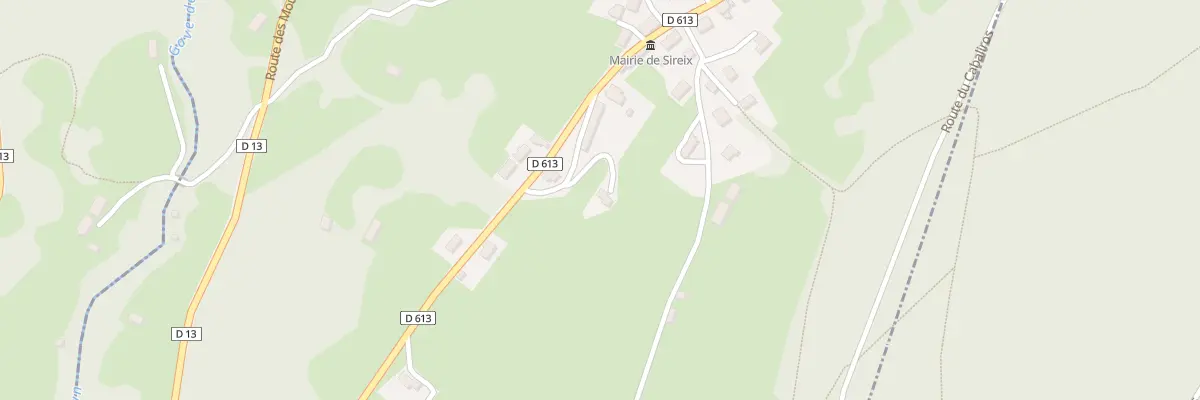 Plan du 31 Rte du Lac d’Estaing à Sireix