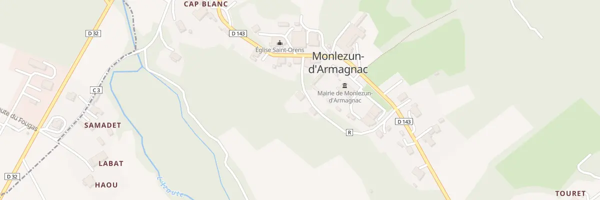 Plan du 5056 Francois à Monlezun-d’Armagnac