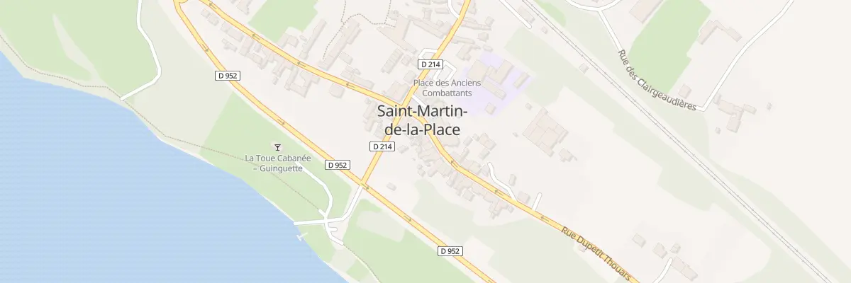 Plan du 6 Rue Dupetit Thouars à Gennes-Val-de-Loire