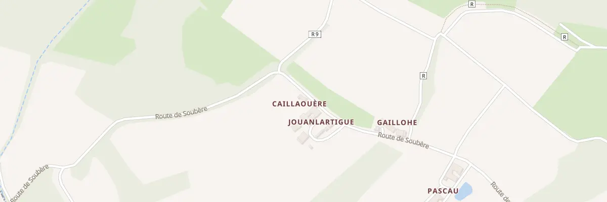 Plan du 5019 A Soubere à Mauléon-d’Armagnac