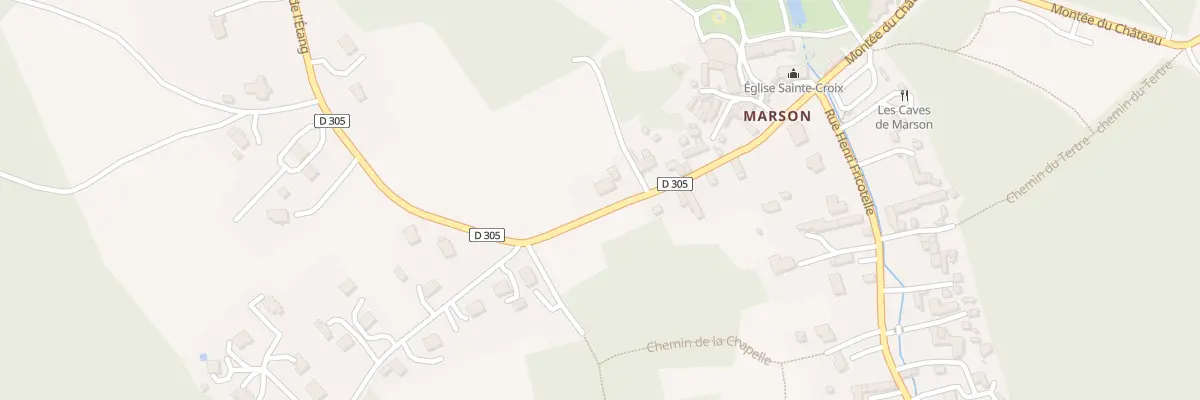 Plan du 10 Rte de l’Etang à Rou-Marson