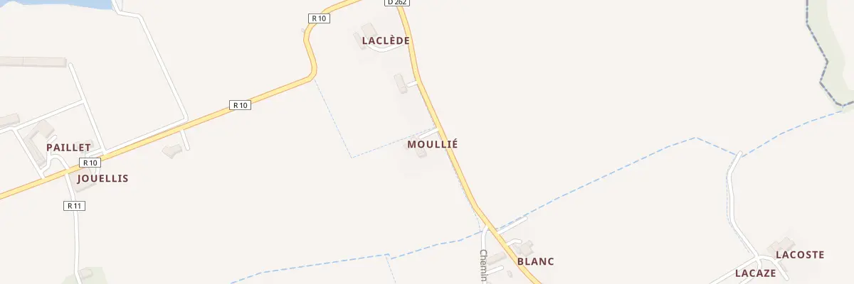 Plan du 5018 Moullie à Labarthète