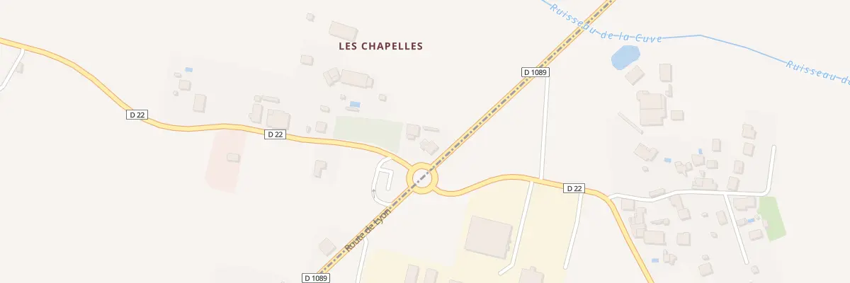 Plan du 143 Rte de l’Europe à Saint-Denis-de-Pile