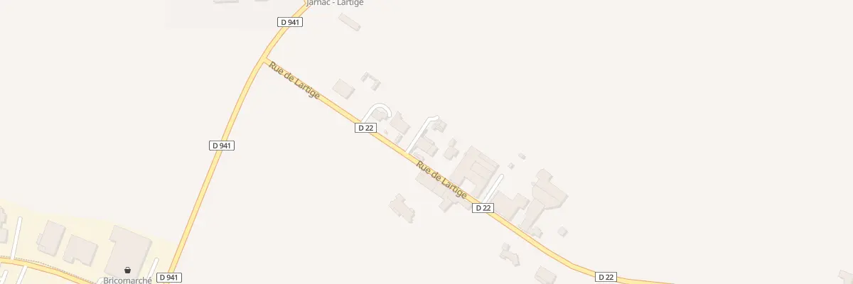 Plan du 9 Rue de Lartige à Jarnac