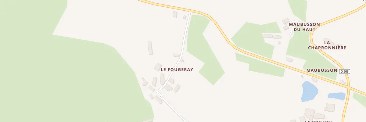 Plan du 5201A Le Fougeray à Mont-Saint-Jean