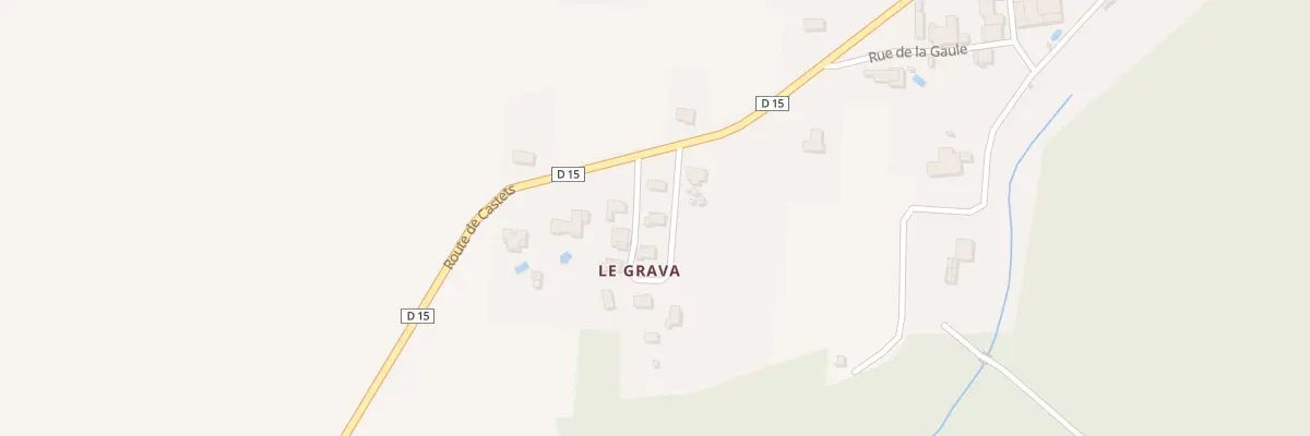 Plan du 2 Lot le Grava à Caudrot