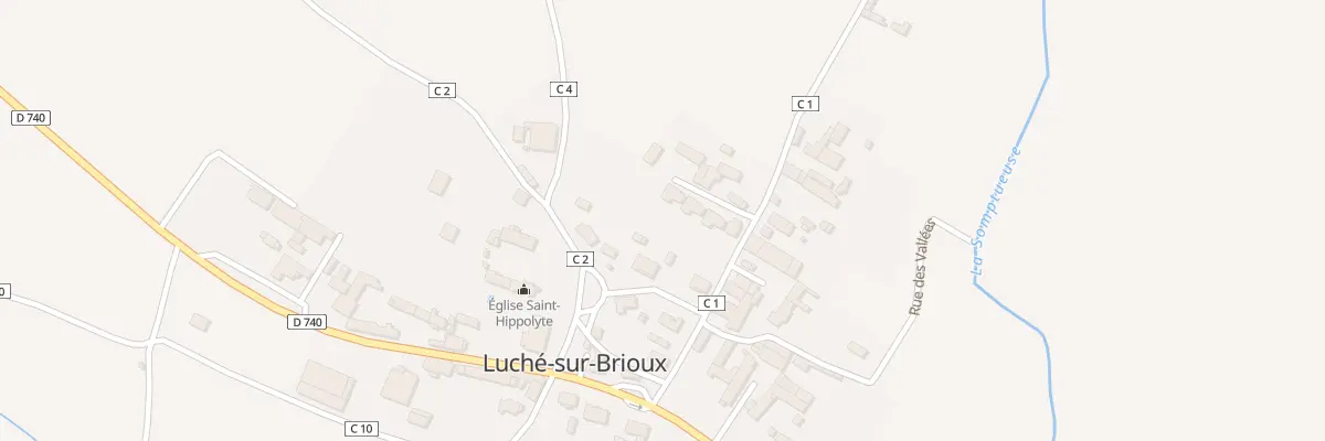 Plan du 7 Imp des Forges à Luché-sur-Brioux