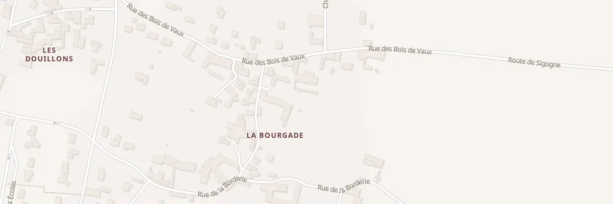 Plan du 3 Rue du Bourg Au Vigné à Sigogne