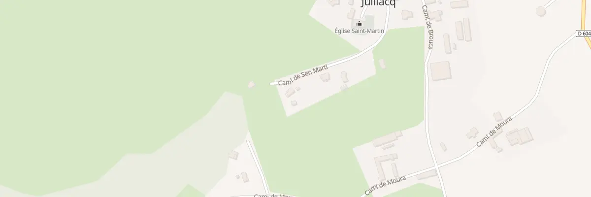 Plan du 4 Cami de Sen Marti à Maspie-Lalonquère-Juillacq