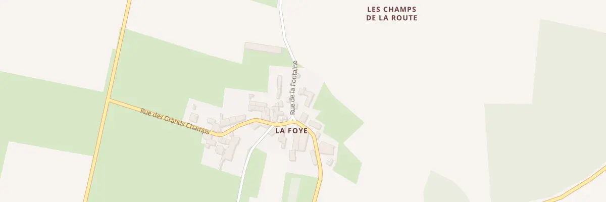 Plan du 5236 La Foye à Neuvicq-le-Château