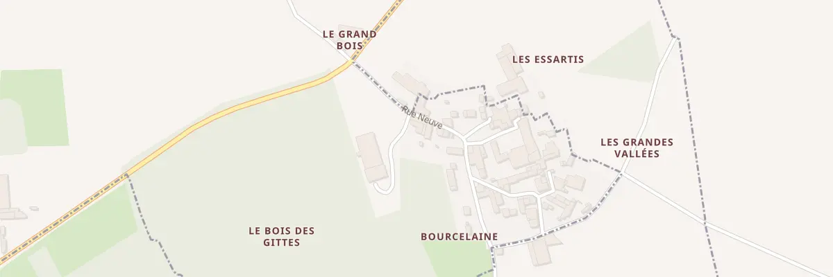 Plan du 2 Rue Neuve à Beauvais-sur-Matha