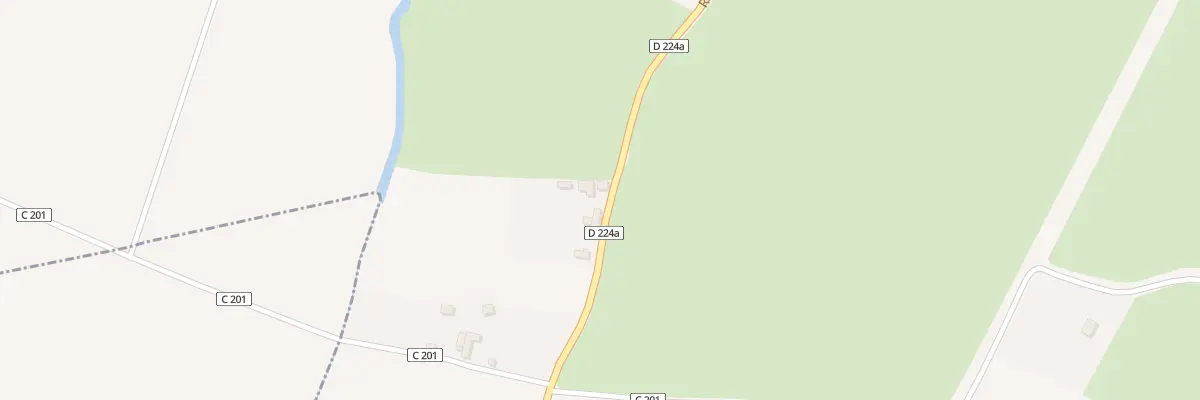 Plan du 623 Rte de Vauvers à Basseneville