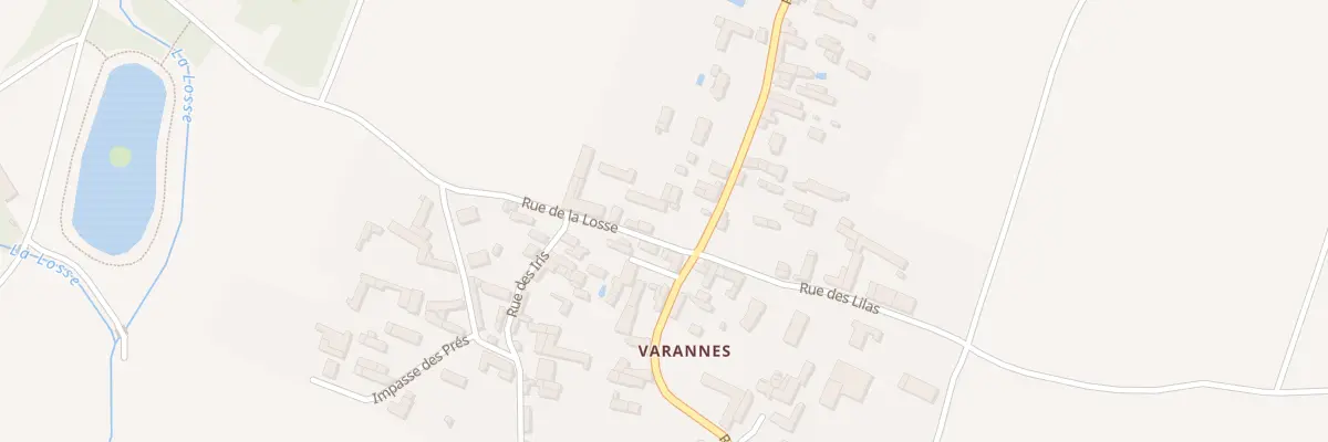 Plan du 2 Rue de la Losse à Saint-Cyr-la-Lande