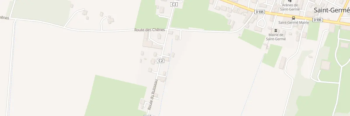Plan du 38 Chem du Château d’Eau à Saint-Germé