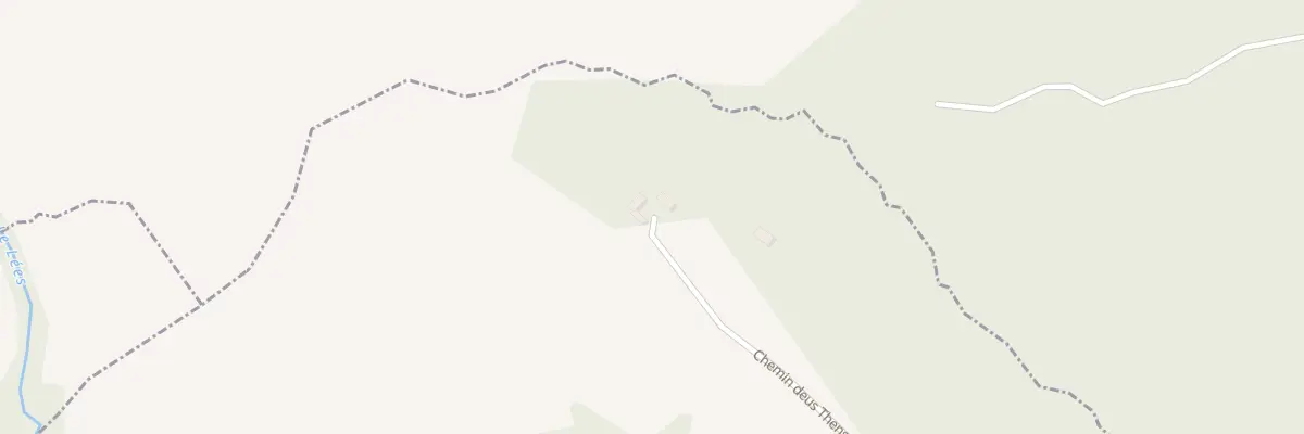 Plan du 2 Che Deus Thens à Castillon (Canton de Lembeye)