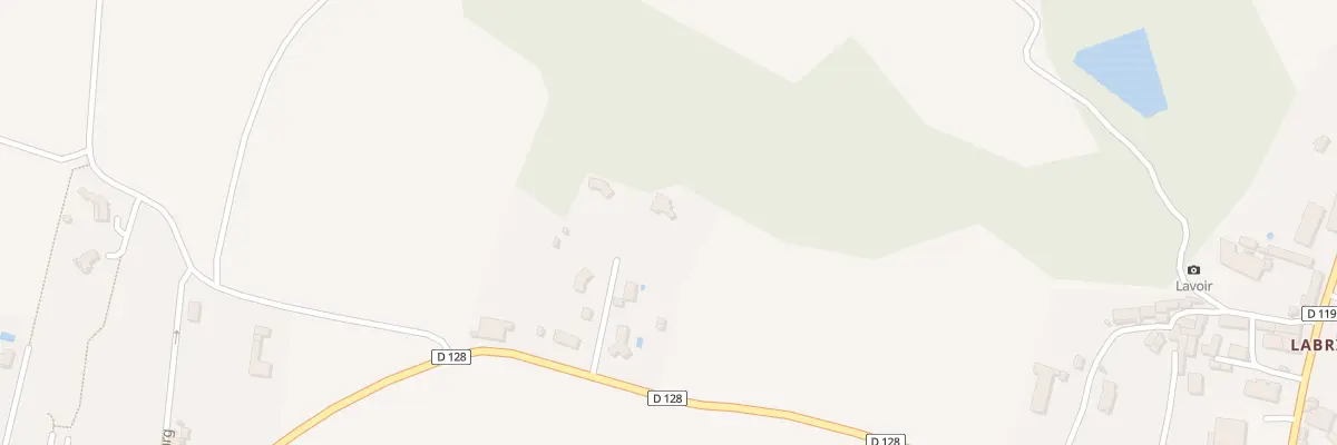 Plan du 4 Lot Domaine de Peyrelongue à Jugazan