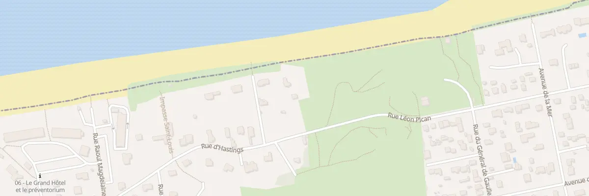 Plan du 5002 Rue Léon Pican à Varaville
