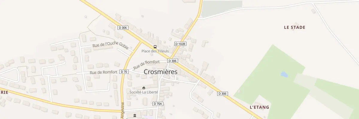 Plan du 18 Rue Nationale à Crosmières