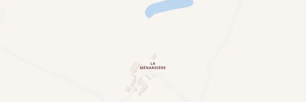 Plan du 2 La Ménardière à Saurais