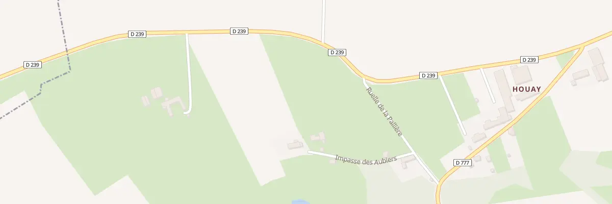 Plan du 2 Imp des Aubiers à Ri